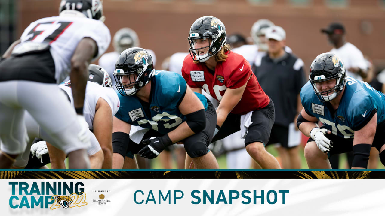 Camp snapshot: Jaguars-Falcons practice, Day 1