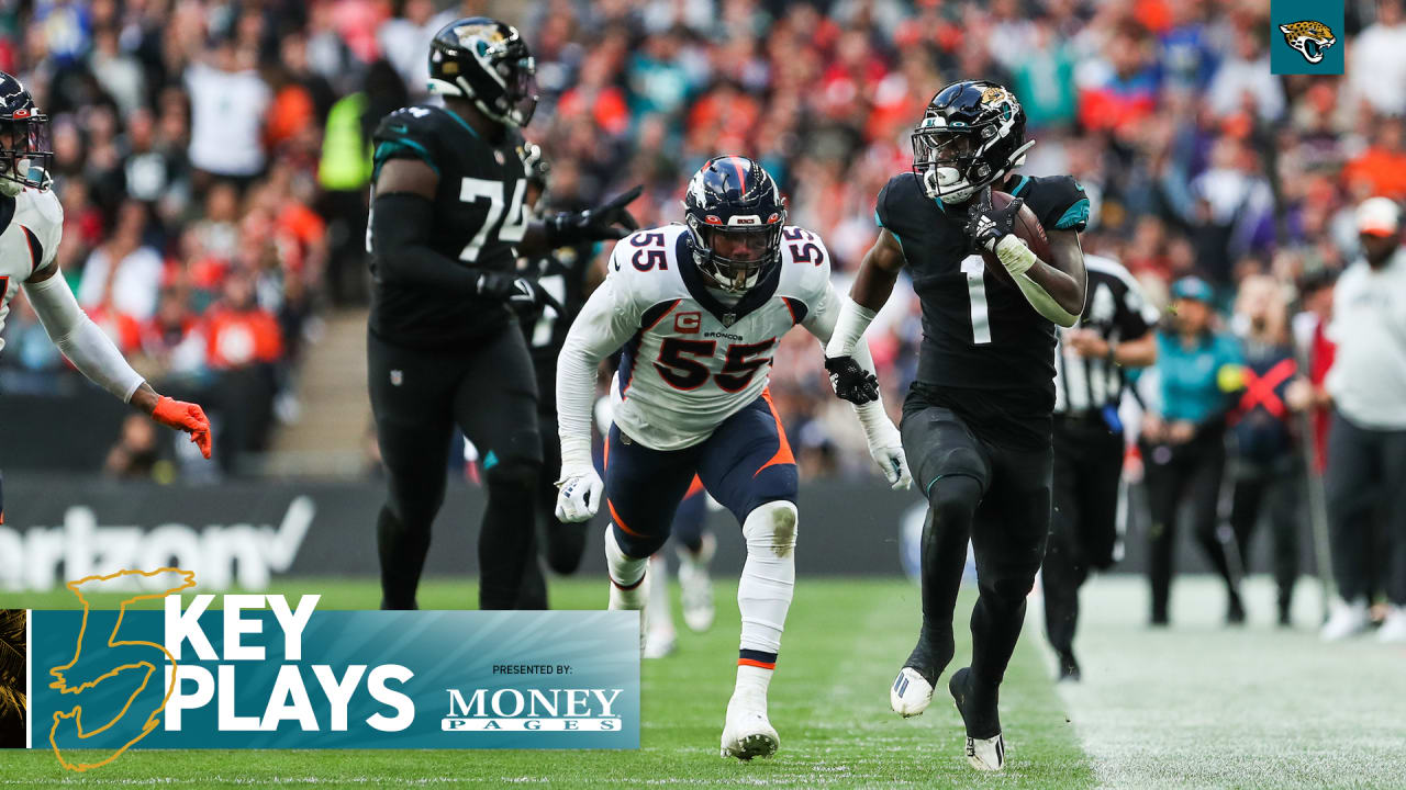 Five key plays Broncos 21, Jaguars 17