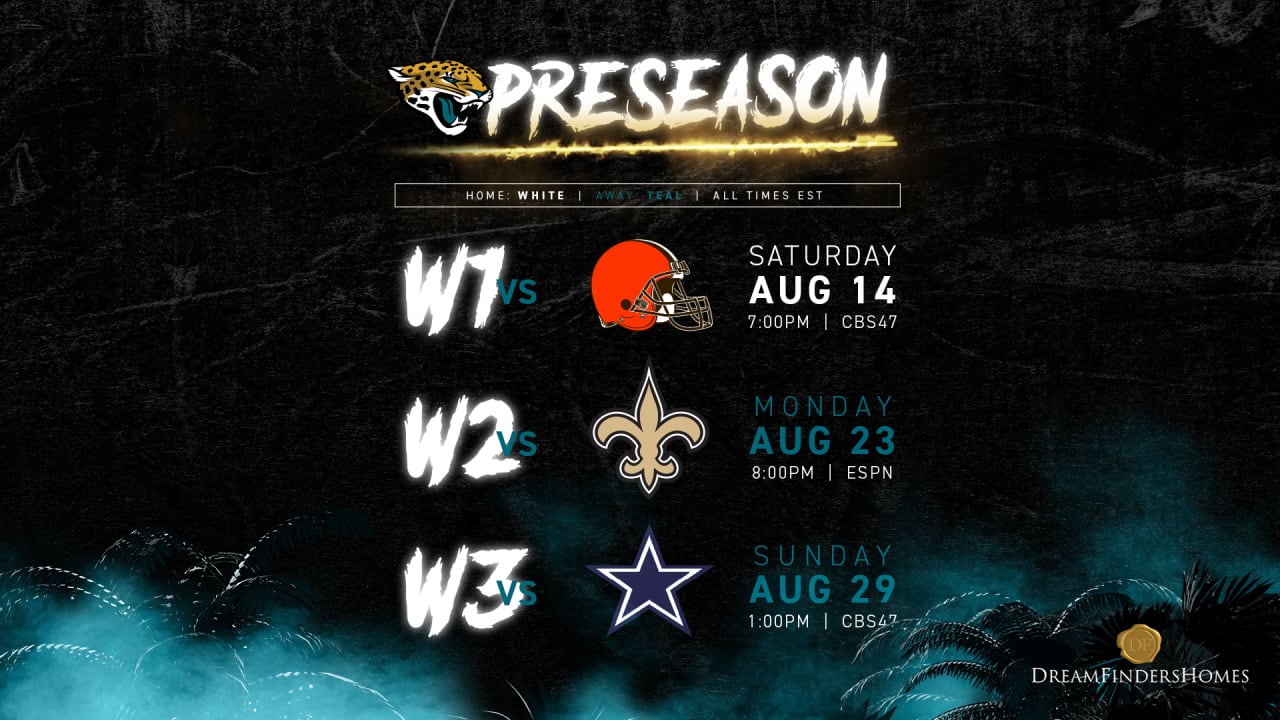 preseason schedule jaguars