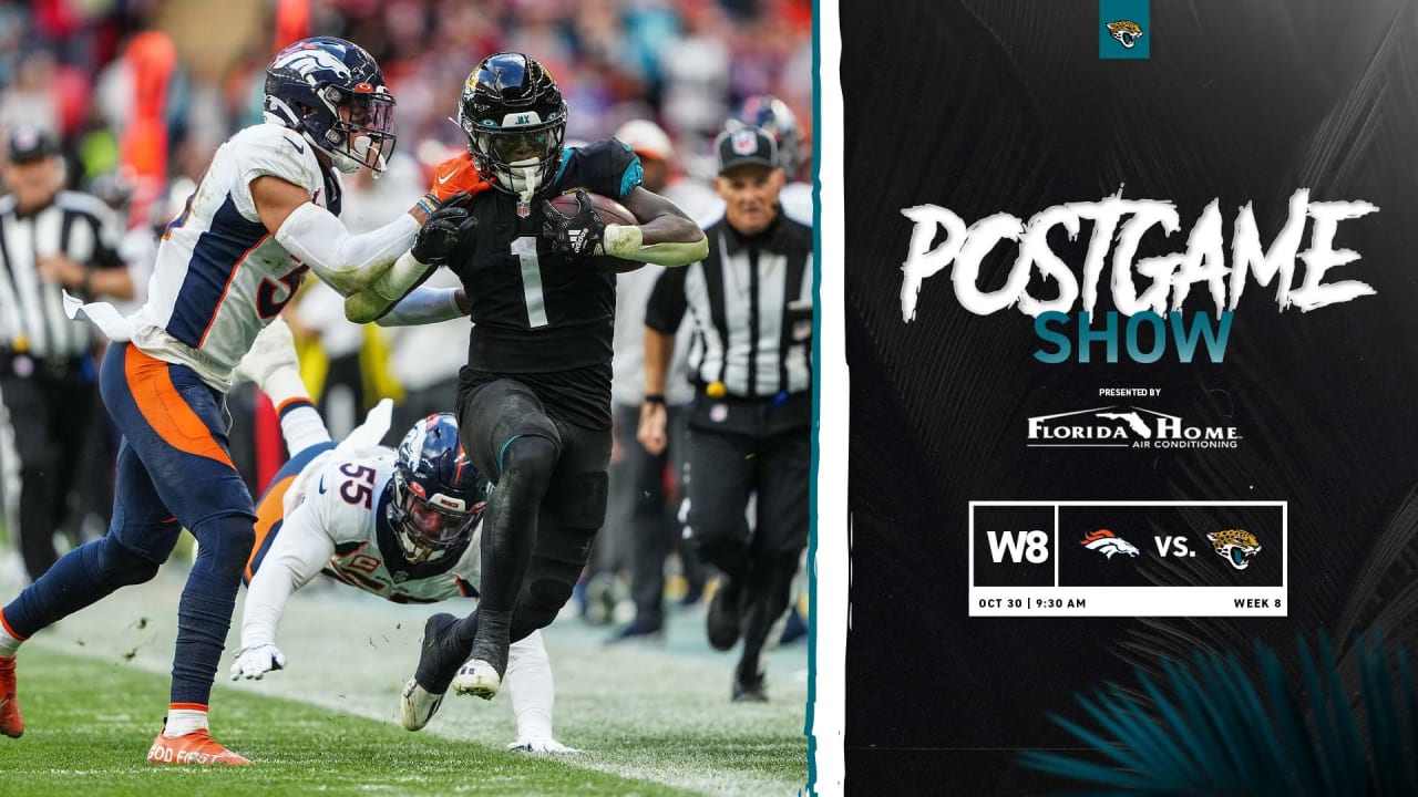 Jaguars vs. Broncos score, game recap, highlights from NFL Week 8