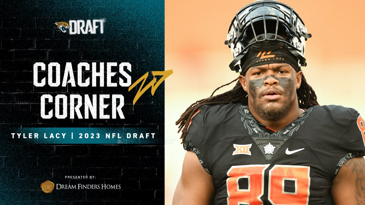 Oklahoma State University Co-Defensive Coordinator Joe Bob Clements Praises  Jaguars' Fourth-Round Pick Tyler Lacy's Potential