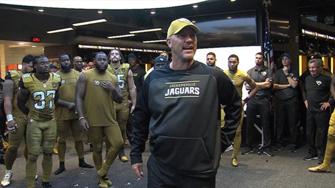 It was always the Jags.  Locker room celebration after win over