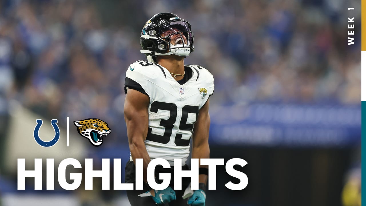 Colts vs. Jaguars updates, score, video highlights in NFL Week 1