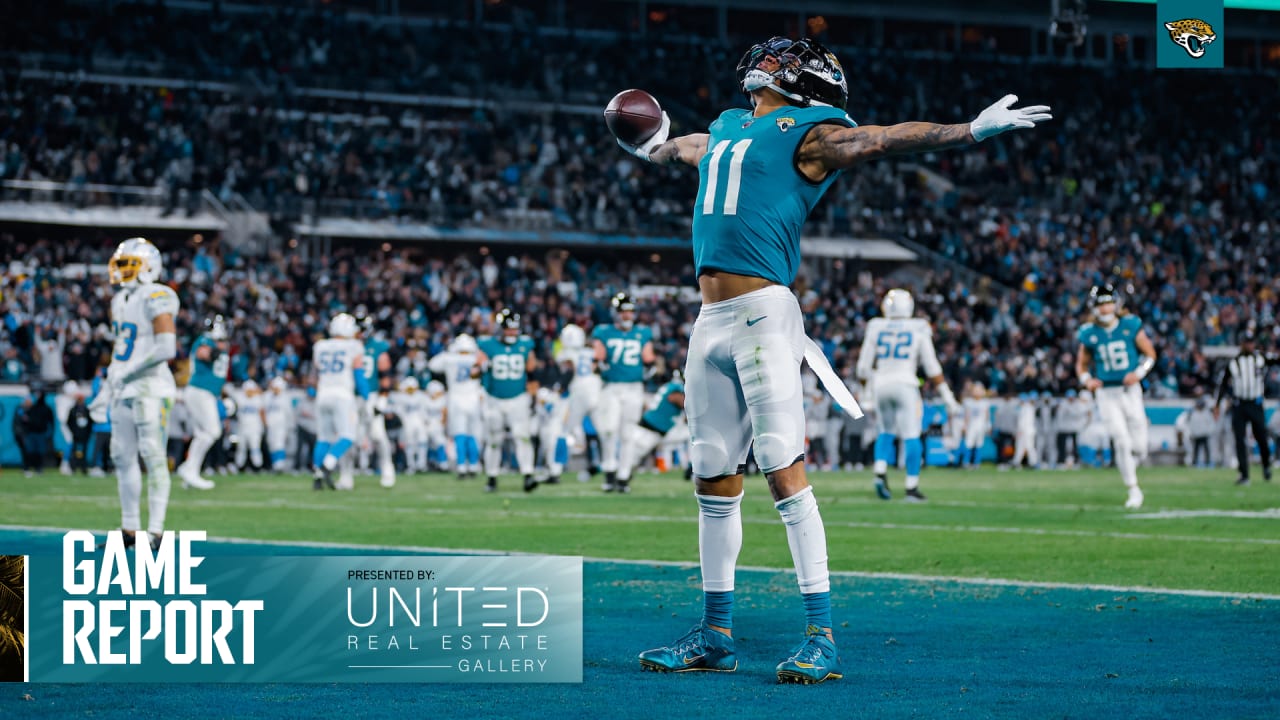Game report Jaguars 31, Chargers 30