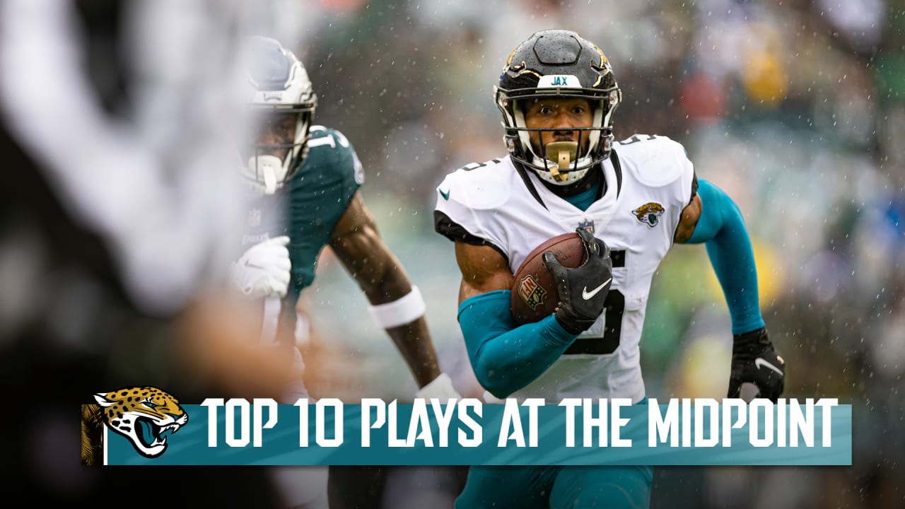 Jaguars' top 10 plays at the bye week Jacksonville Jaguars
