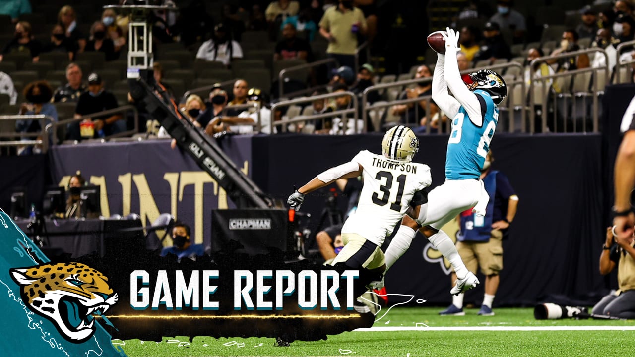 Jacksonville Jaguars lose preseason game to New Orleans Saints, 23-21 - Big  Cat Country