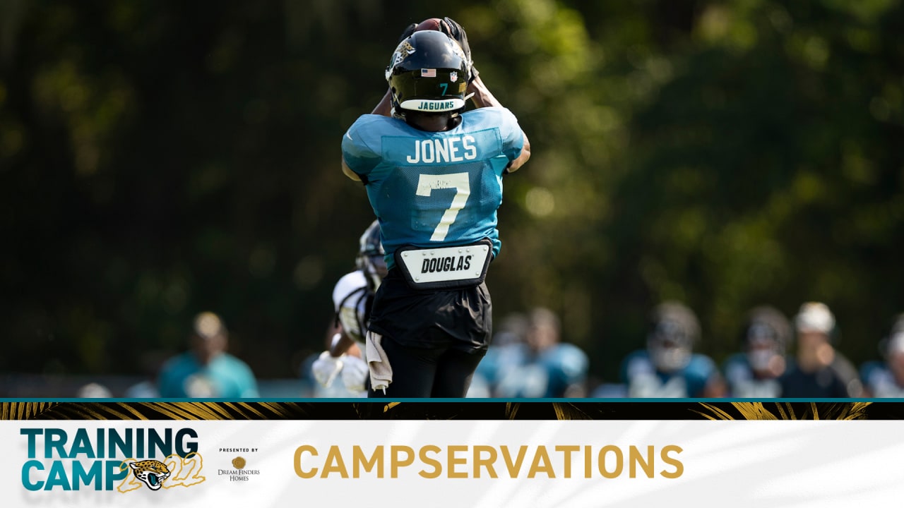 Jacksonville Jaguars defensive tackle DaVon Hamilton (52) walks off the  field at the end of the first half of an NFL preseason football game  against the Pittsburgh Steelers, Saturday, Aug. 20, 2022