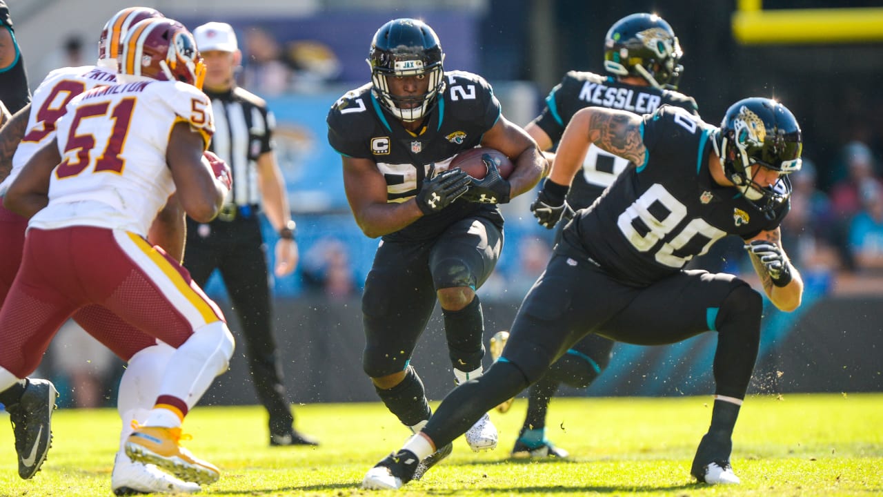 RB Carlos Hyde inactive for the Jaguars against Washington