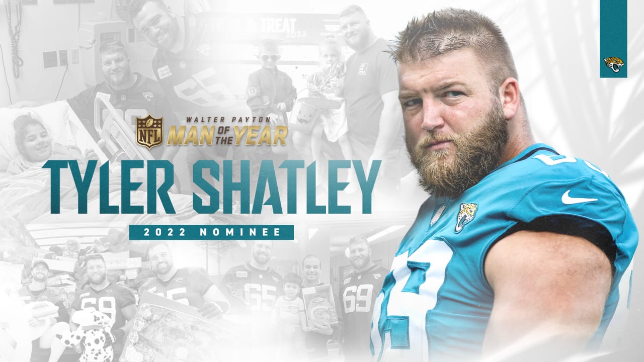 Tyler Shatley named Jaguars' nominee for Walter Payton NFL Man of the Year  award presented by Nationwide