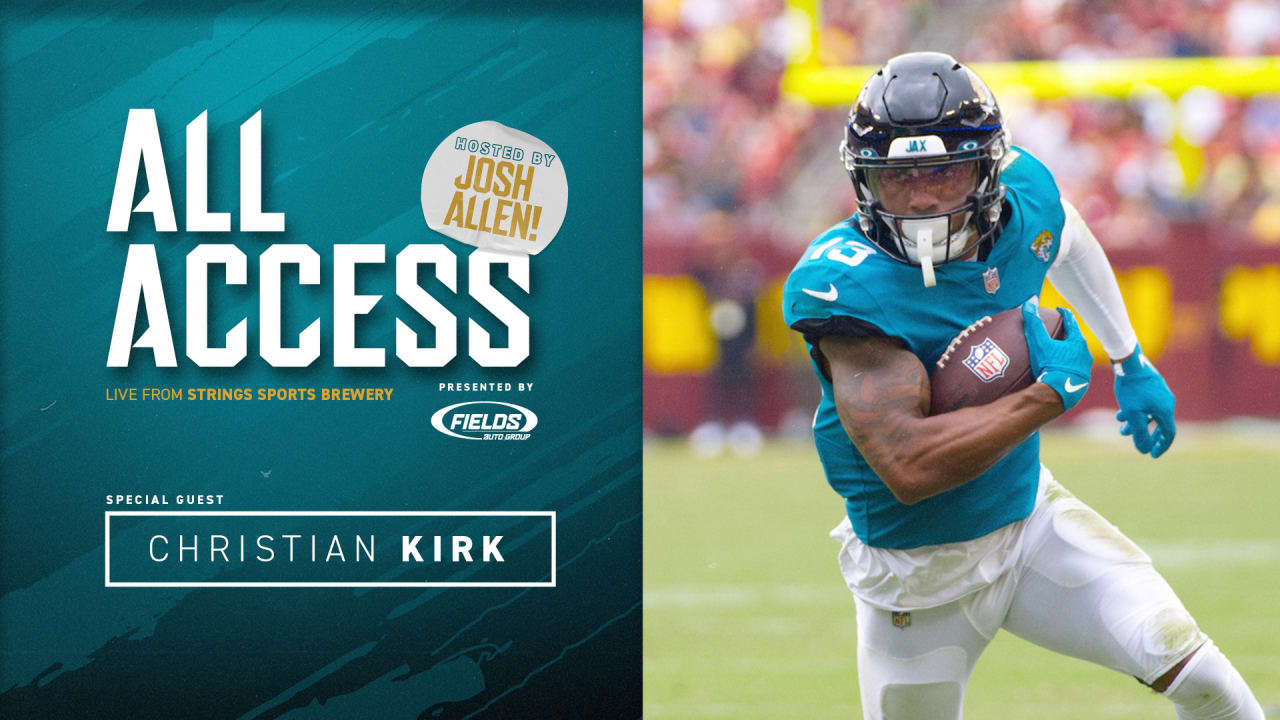 Kirk excited for first home game as a Jaguar All Access September 15