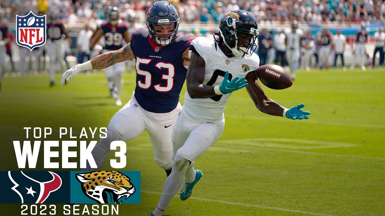 Key Plays of Jaguars vs. Texans: Week 3