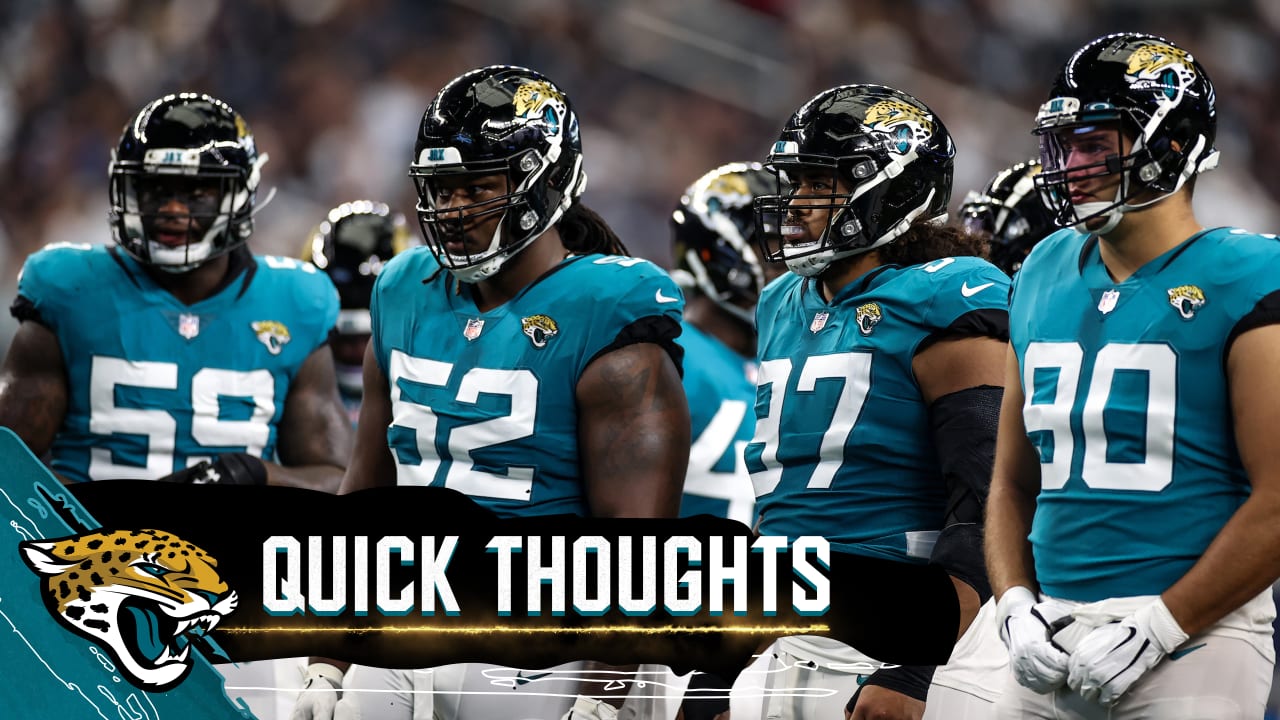 Sexton-Oehser quick thoughts: Falcons 17, Jaguars 15