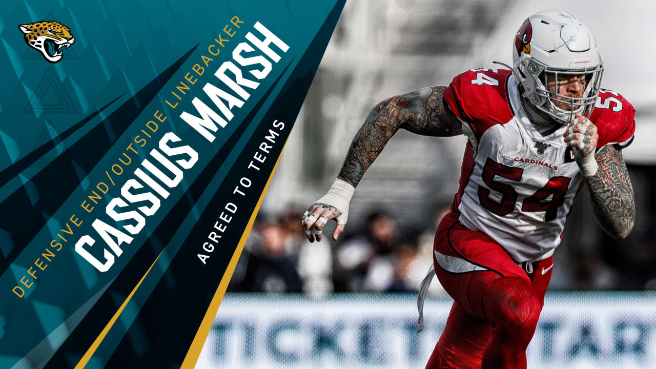 Cassius Marsh aims to continue the family legacy with the Jaguars