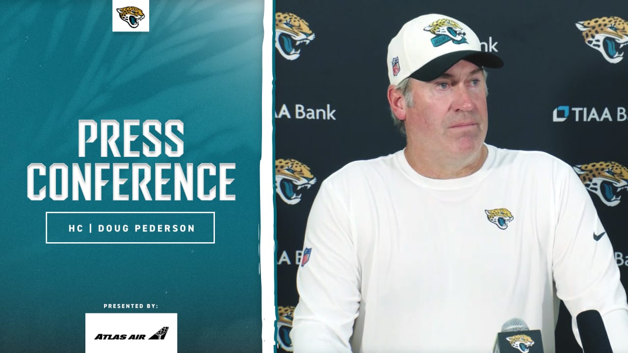 Doug Pederson, Trevor Lawrence, Travon Walker post Jags v. Commanders