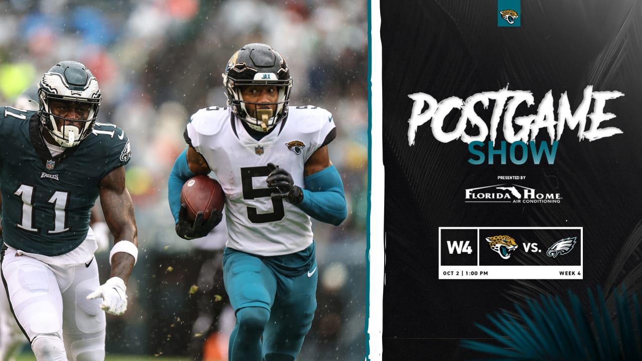 Jacksonville Jaguars (21) vs. Philadelphia Eagles (29), Postgame Show