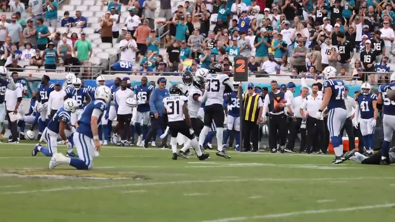 Jaguars Devin Lloyd Gets First Career Interception In Win