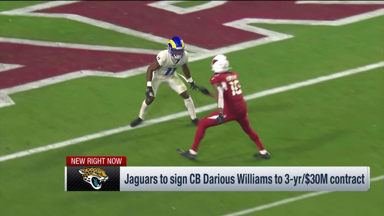 Jaguars provided CB Darious Williams a chance to return home