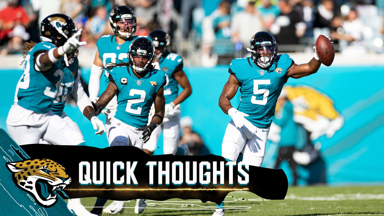 Quick thoughts: Jaguars 9, Bills 6