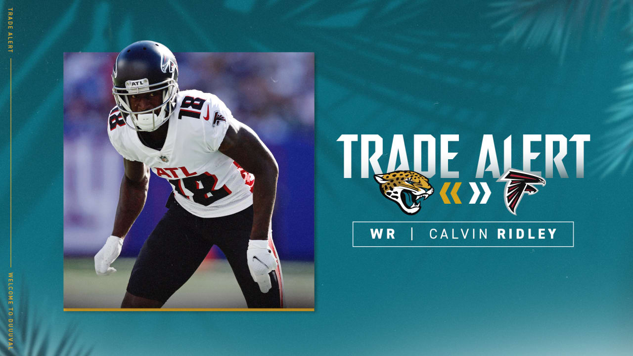Trade Alert: Jaguars acquire wide receiver Calvin Ridley via Trade