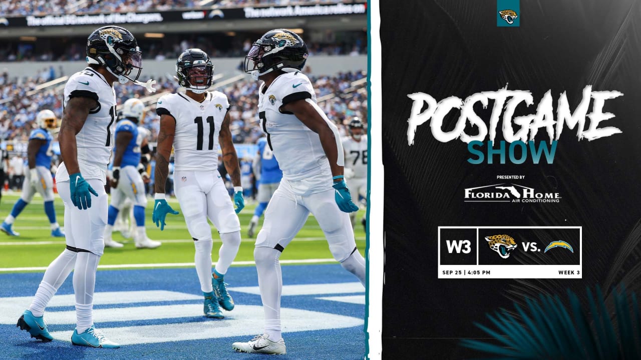 Jacksonville Jaguars (22) vs. Washington Commanders (28), Postgame Show