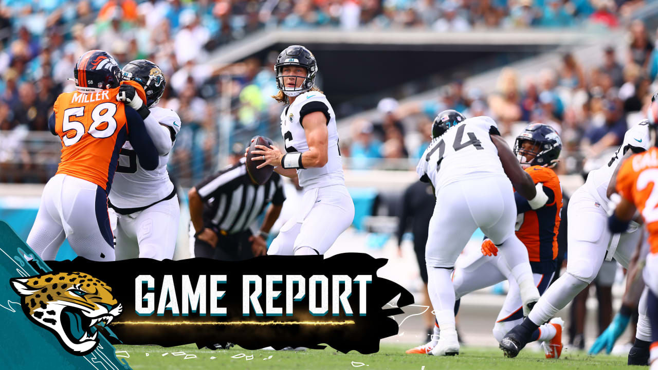 Game report: Broncos 23, Jaguars 13