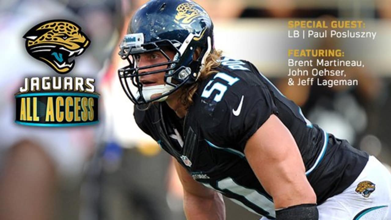 Around The NFL on X: Jaguars LB Paul Posluszny announces his