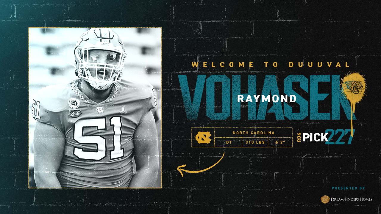 2023 NFL Draft Jaguars Select Raymond Vohasek with Pick 227 Overall