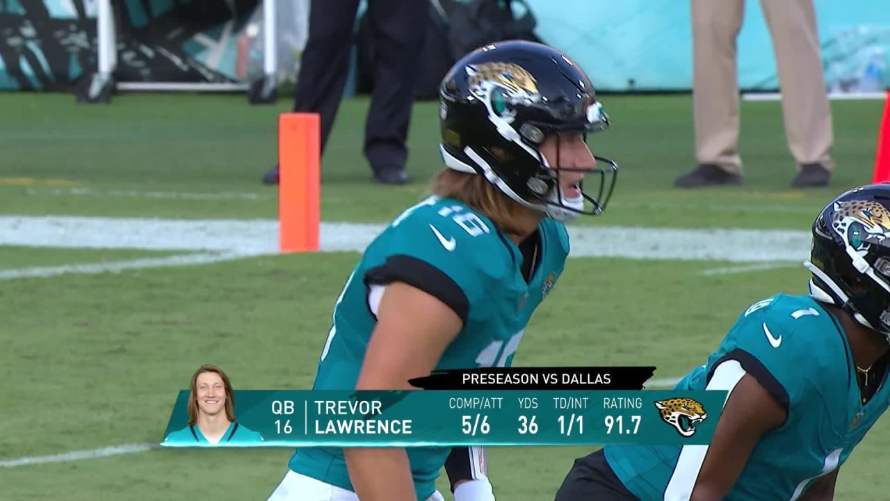 Jaguars QB Trevor Lawrence addresses preseason loss to Steelers