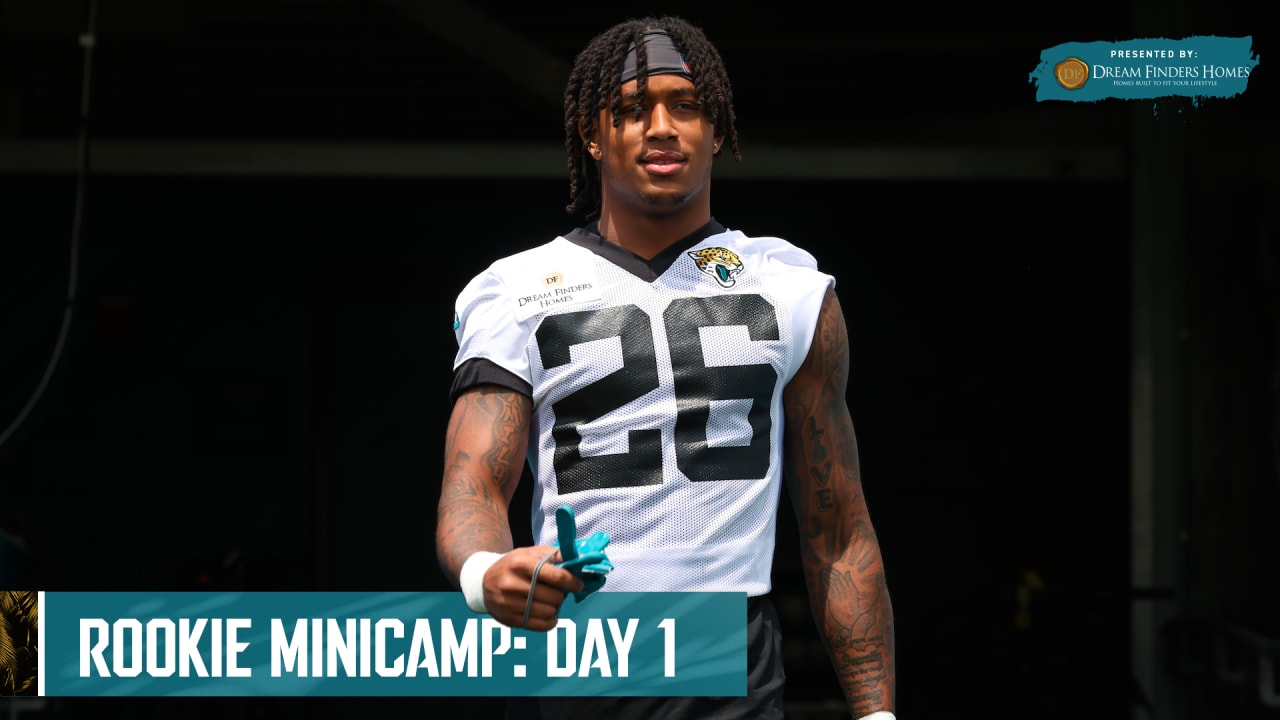 Jacksonville Jaguars Rookies take on Day 1 of Minicamp at TIAA Bank Field