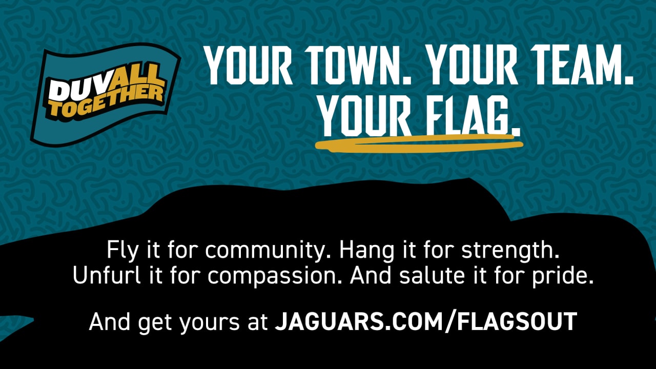 Jacksonville Jaguars Flag 3x5 - Uncommon USA