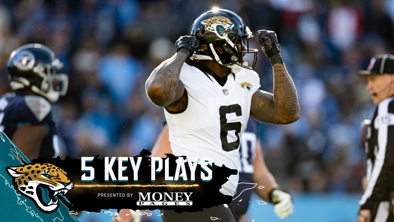 Five key plays: Jaguars 20, Titans 16