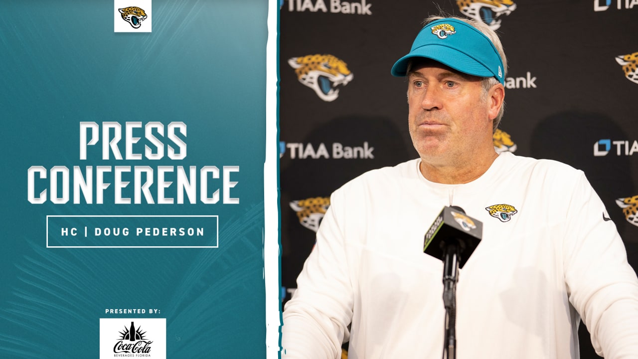 Watch live  Doug Pederson and the Jags to talk postgame after winning AFC  South title 