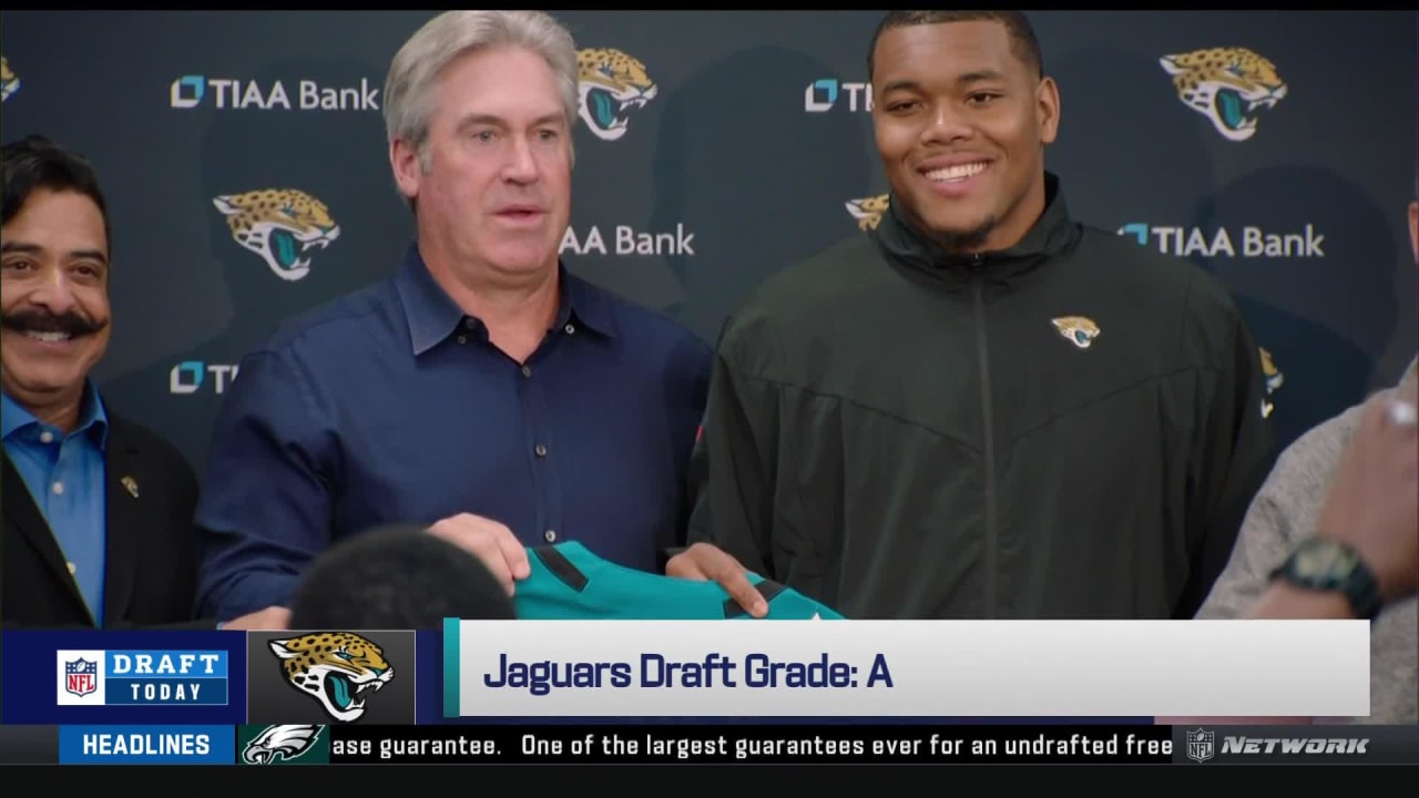 Grading the Jaguars' draft class on 'NFL Draft Today'