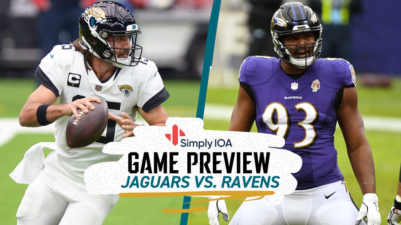 Simply IOA Game Preview: Jaguars vs. Ravens