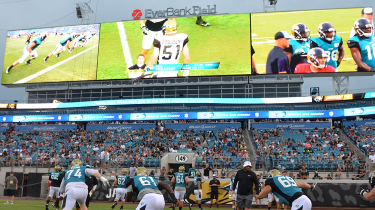 World's Largest' Video Boards At EverBank Designed To Get Fans Off The  Couch And Into The Stadium