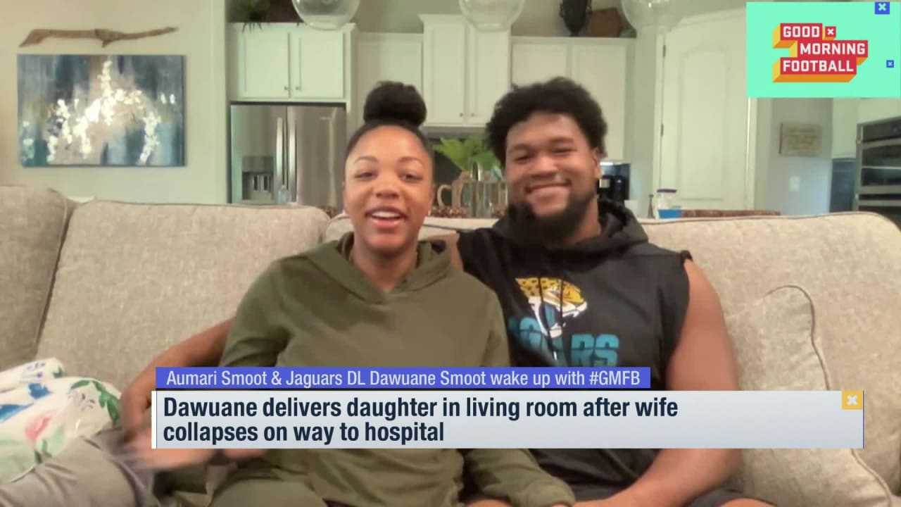 Jaguars DL Dawuane Smoot delivers newborn daughter at home