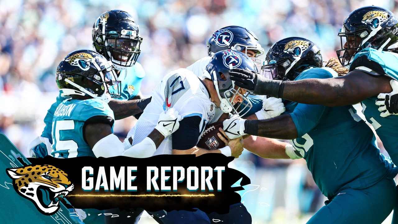 Game report: Titans 37, Jaguars 19