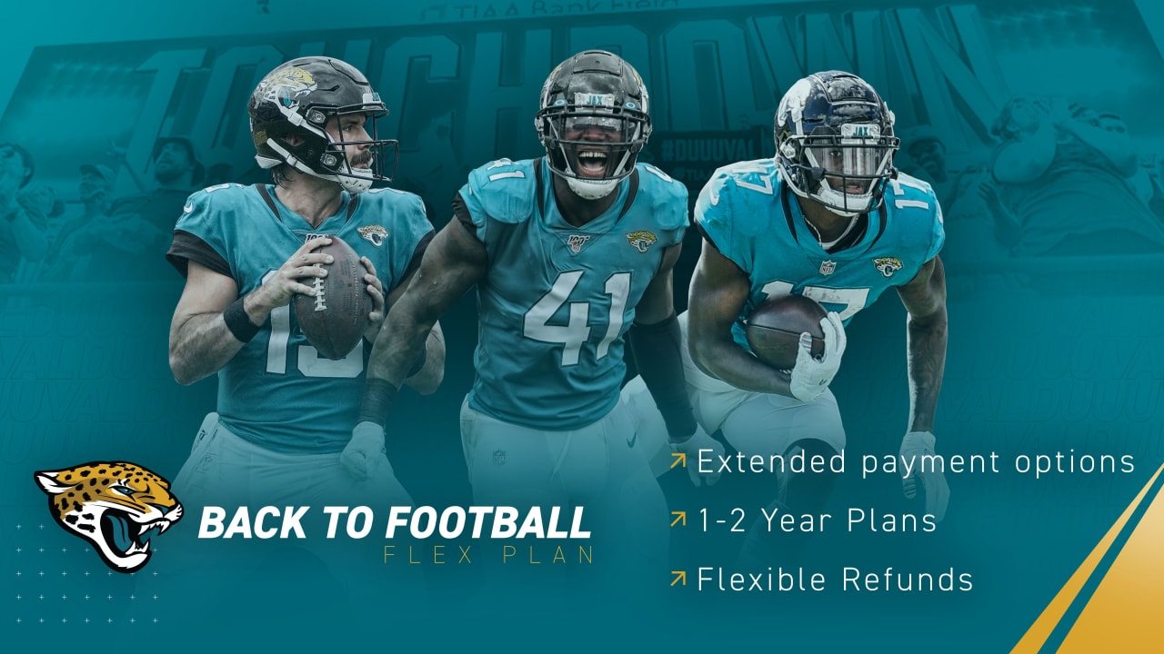 Jaguars Launch 'Back to Football Flex Plan' for Season Ticket Members