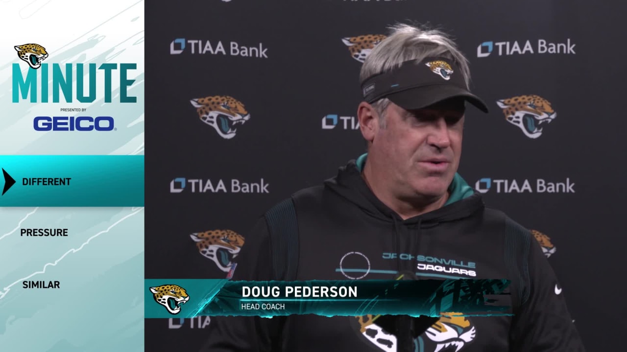 We want a fast start:' Pederson looking ahead to first regular season game  as Jaguars head coach