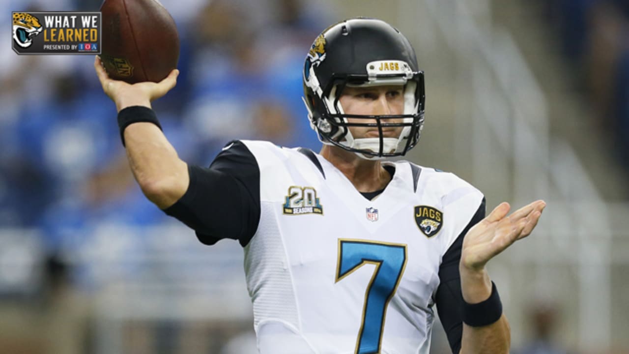 Blake Bortles by far the biggest question mark moving forward for the  Jacksonville Jaguars