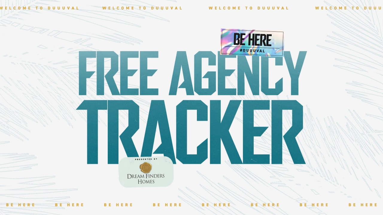 2023 Jaguars Free Agent Tracker (Updated 10:05 AM 4 9 23)