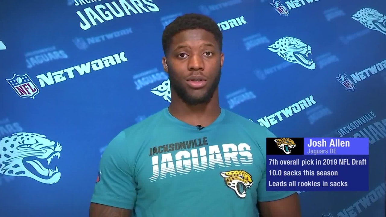 Defensive end Josh Allen reveals what the Jacksonville Jaguars are looking  to prove in final two weeks