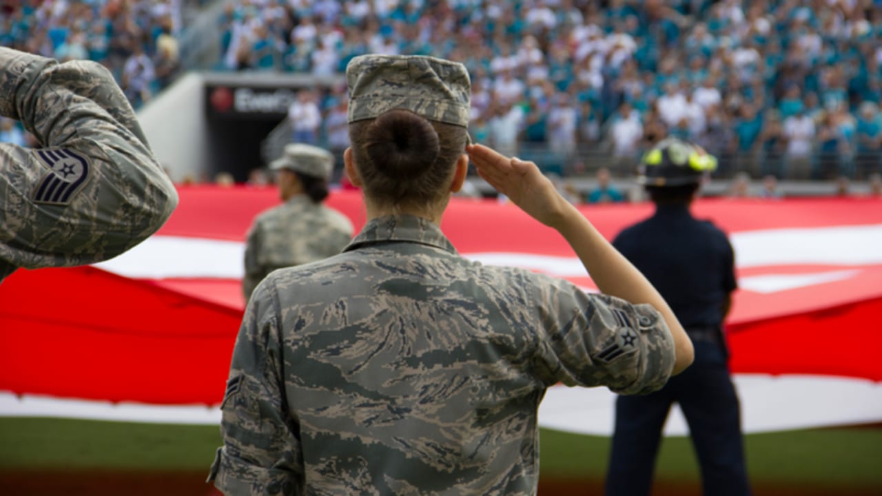 Redskins salute the military, Article