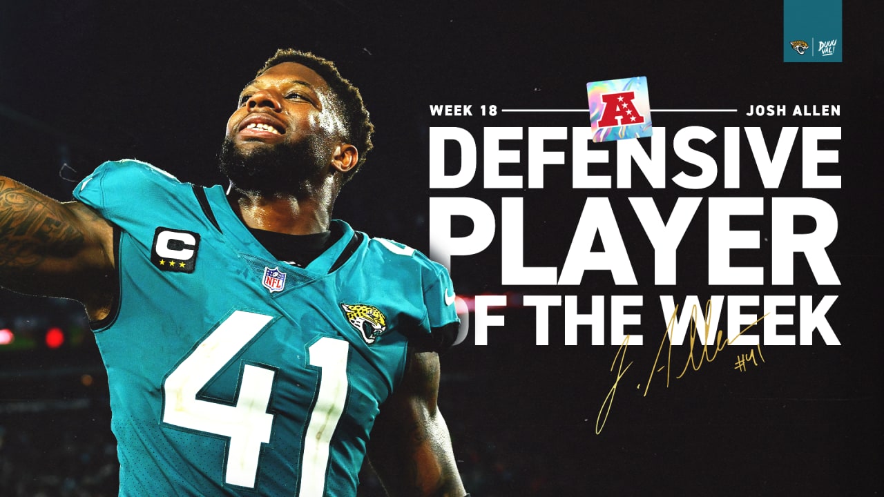 Allen AFC Defensive Player of the Week