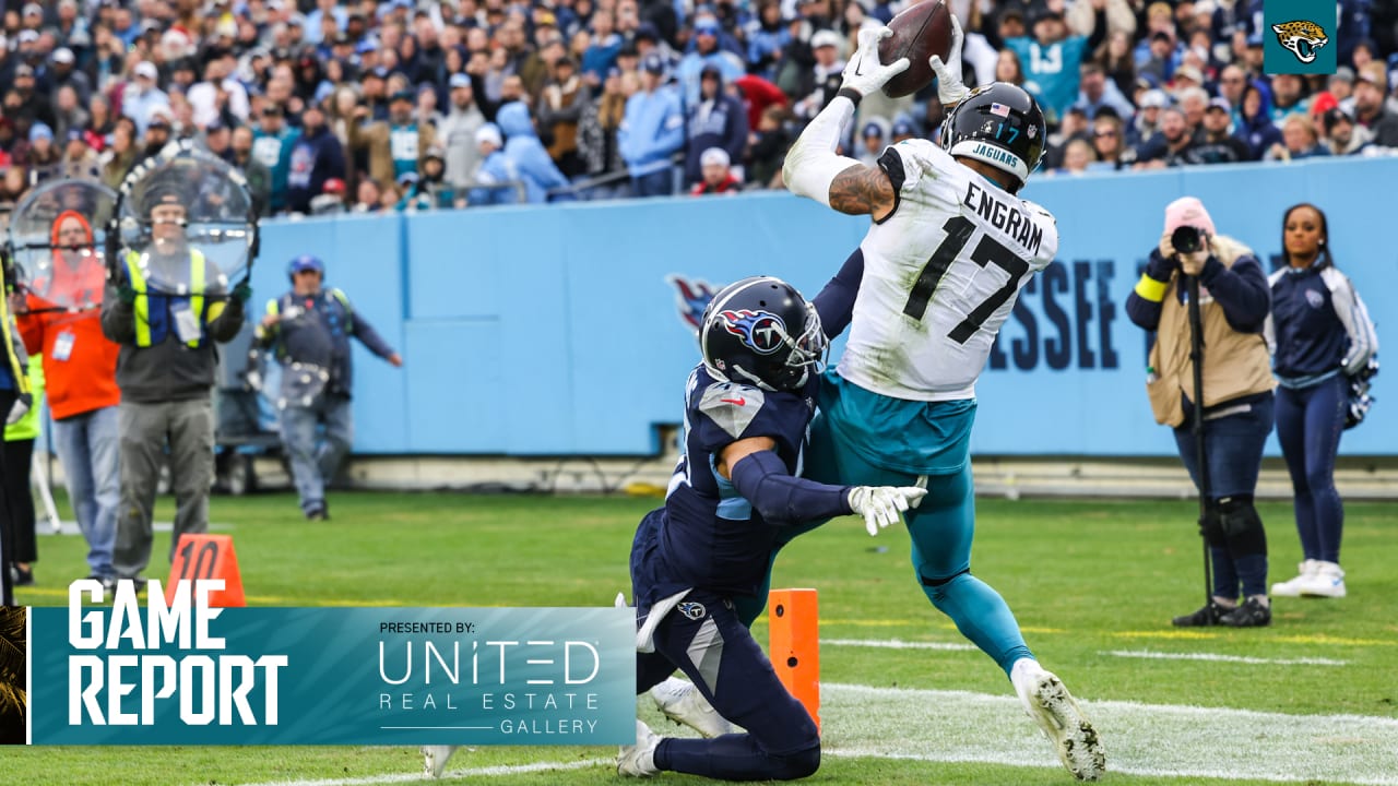 Game report Jaguars 36, Titans 22