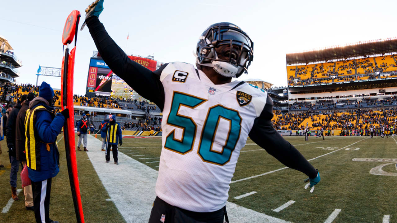 Jacksonville Jaguars - Linebacker Paul Posluszny praised Myles