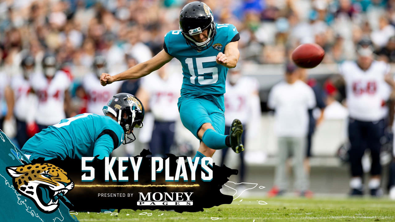 Five key plays: Jaguars 31, Texans 3