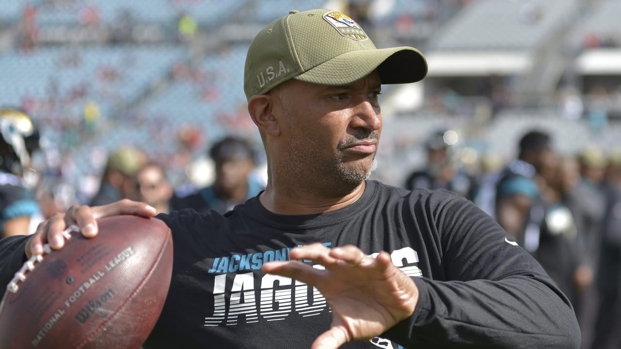 Jacksonville Jaguars wide receiver Tim Jones during warmups before