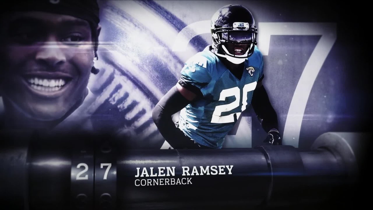 Jalen Ramsey Jacksonville Jaguars Abstract Art 4 Mixed Media by