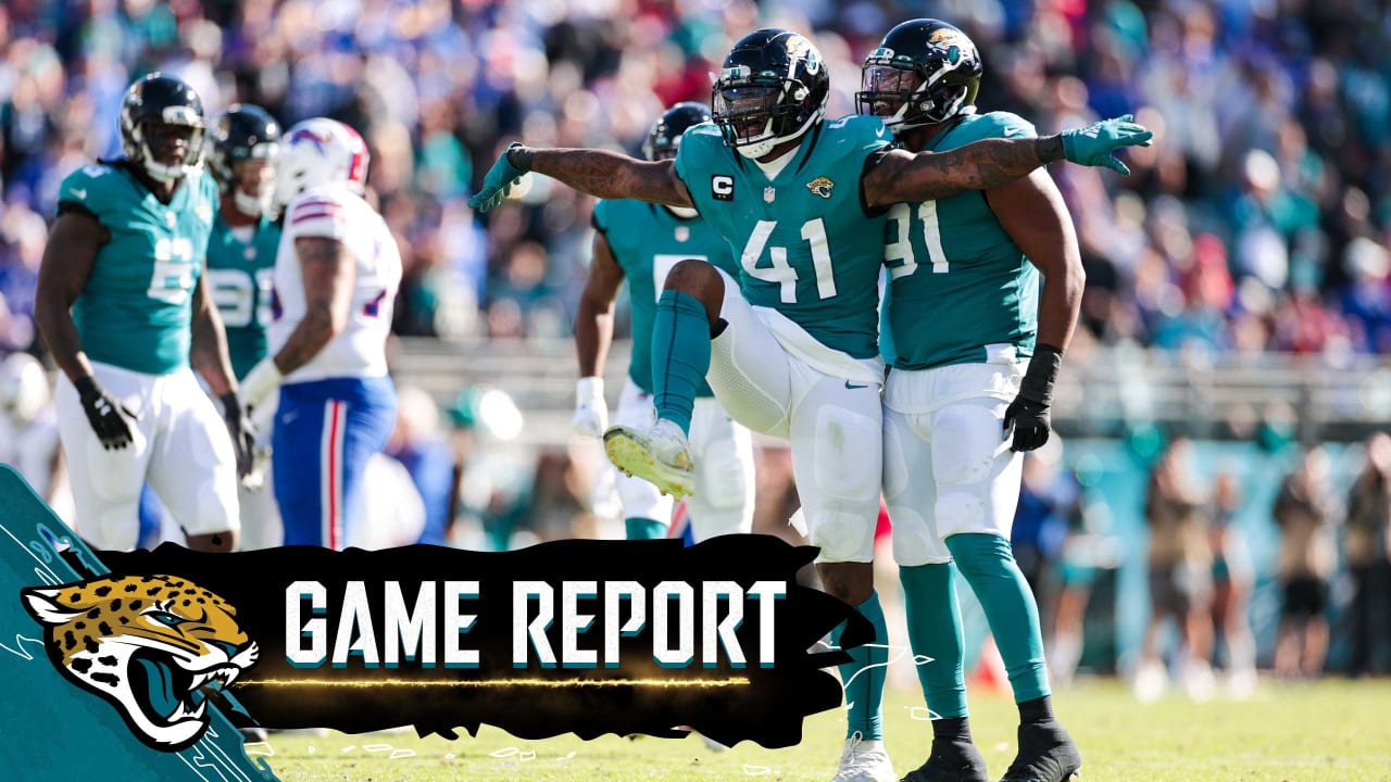 Game report: Jaguars 9, Bills 6